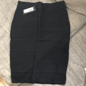 Ladies pencil skirt size small black